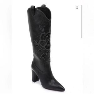 DANIELXDIAMOND WOMEN'S ACADIA EMBROIDERED WESTERN BOOTS - POINTED TOE